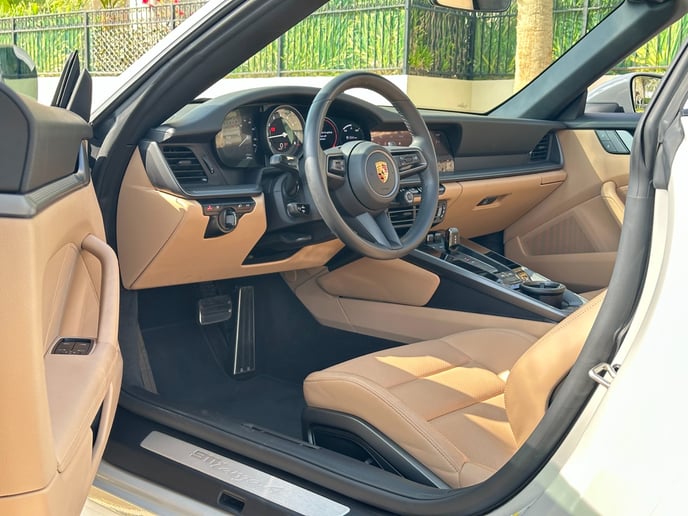 Porsche 911 Targa (Grey), 2024 for rent in Dubai