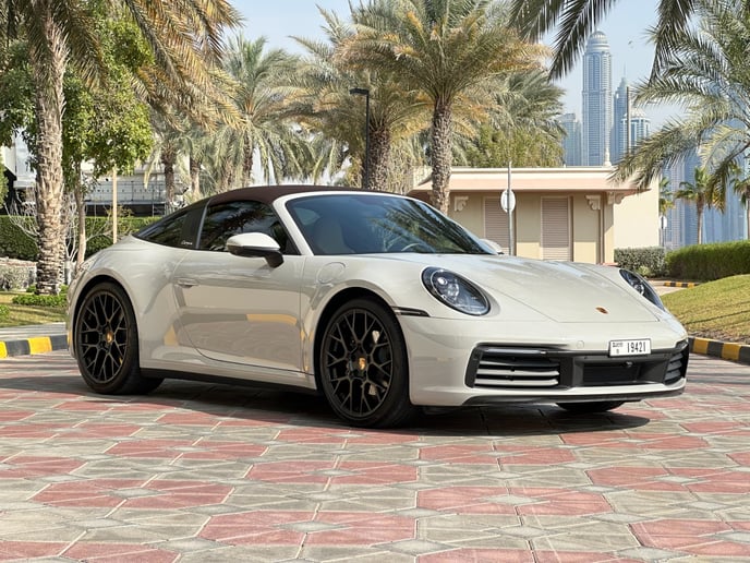 Porsche 911 Targa (Grey), 2024 for rent in Dubai