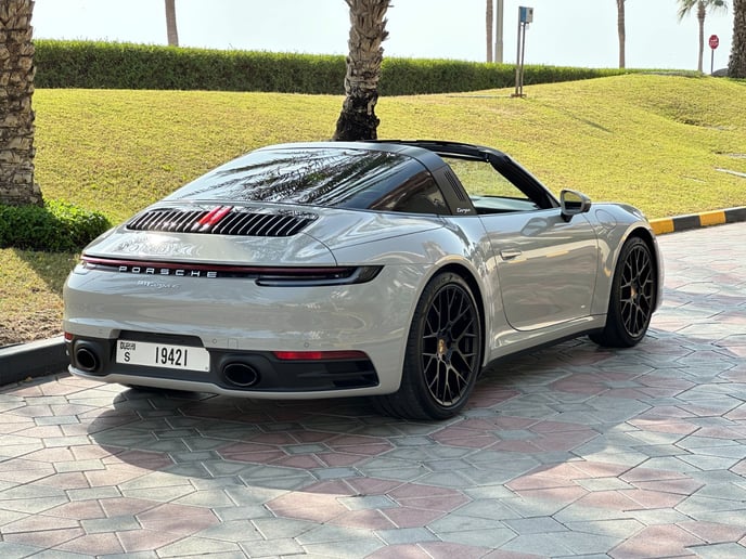 Porsche 911 Targa (Grey), 2024 for rent in Dubai