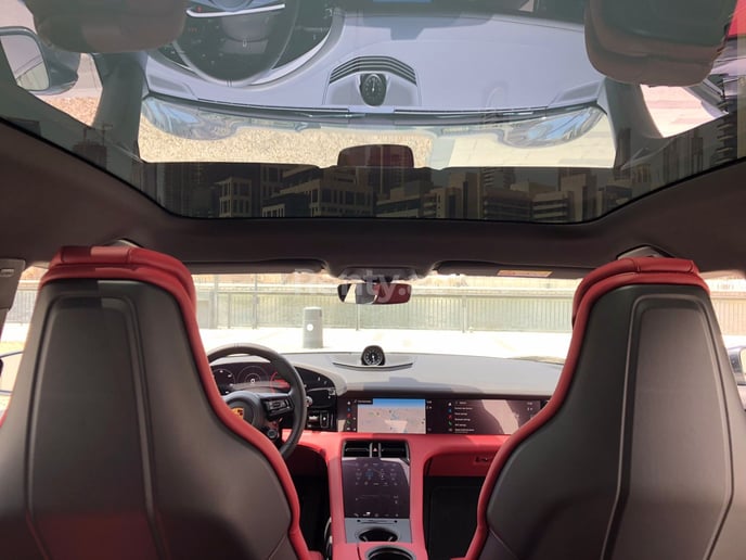 Porsche Taycan (Grey), 2022 for rent in Dubai