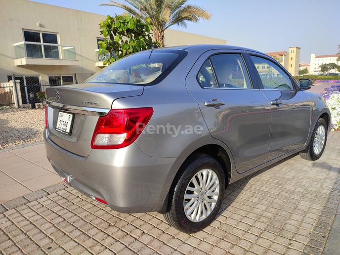 Suzuki Dzire (Grey), 2022 for rent in Dubai