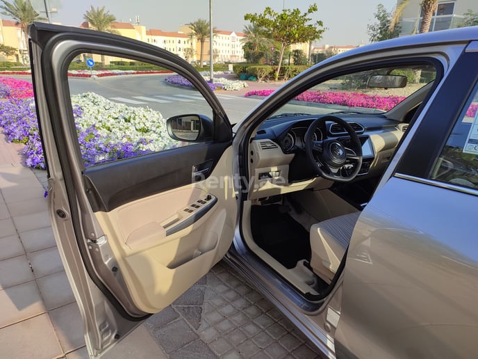 Suzuki Dzire (Grey), 2022 for rent in Dubai