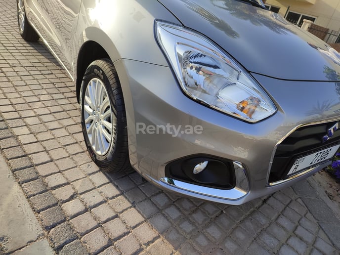 Suzuki Dzire (Grey), 2022 for rent in Dubai