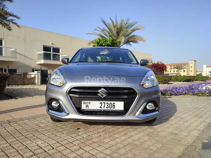 Suzuki Dzire (Grey), 2022 for rent in Dubai