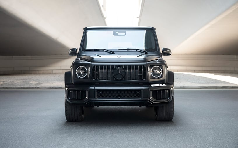 مرسيدس G63 AMG (أسود لامع), 2025 - عروض التأجير في رأس الخيمة