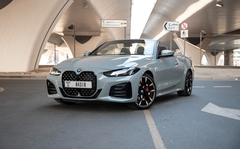 BMW 420i (Nardo grau), 2025  zur Miete in Sharjah