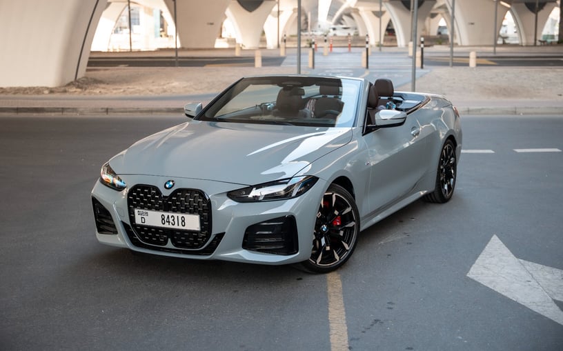 BMW 420i (Nardo grau), 2025  zur Miete in Sharjah
