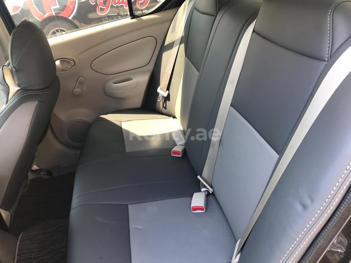 Nissan Sunny (Dark Grey), 2013 for rent in Dubai