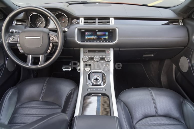 Range Rover Evoque (Orange), 2018 for rent in Sharjah