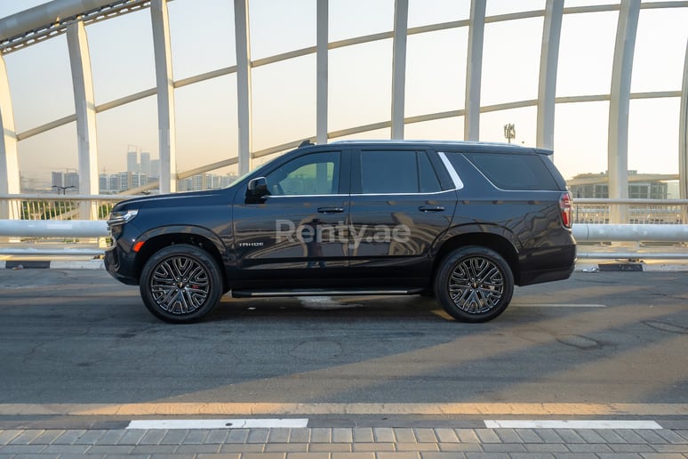 Chevrolet Tahoe (Purple), 2021 for rent in Abu Dhabi