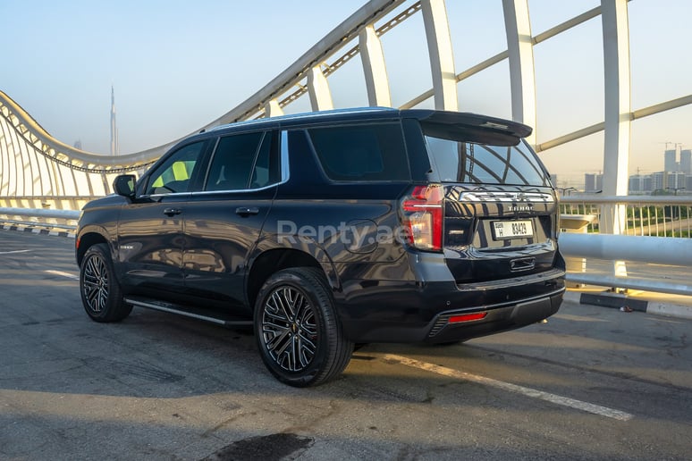 Chevrolet Tahoe (Purple), 2021 for rent in Abu Dhabi