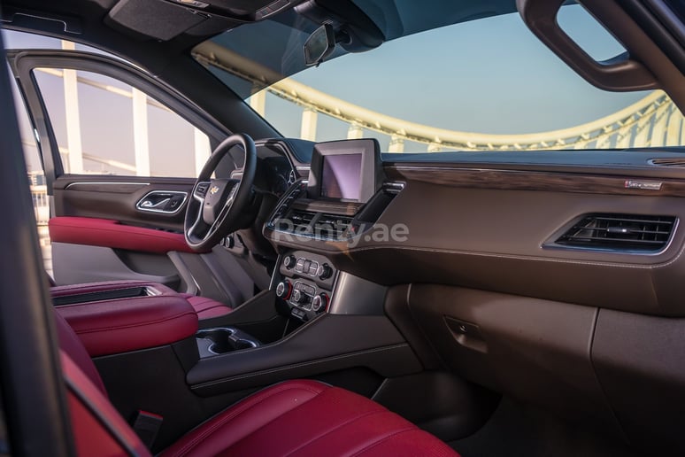 Chevrolet Tahoe (Purple), 2021 for rent in Abu Dhabi