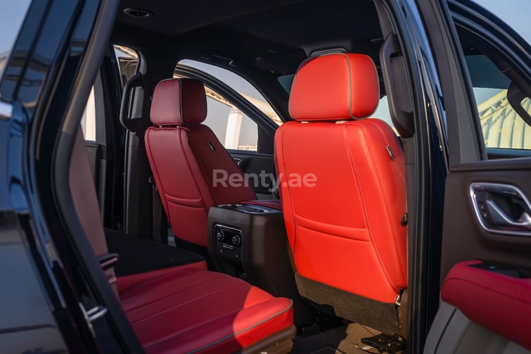 Chevrolet Tahoe (Purple), 2021 for rent in Abu Dhabi