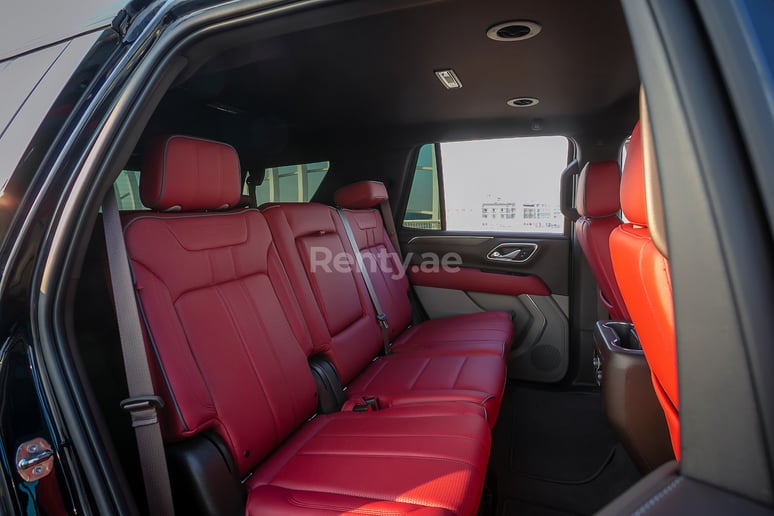 Chevrolet Tahoe (Purple), 2021 for rent in Abu Dhabi