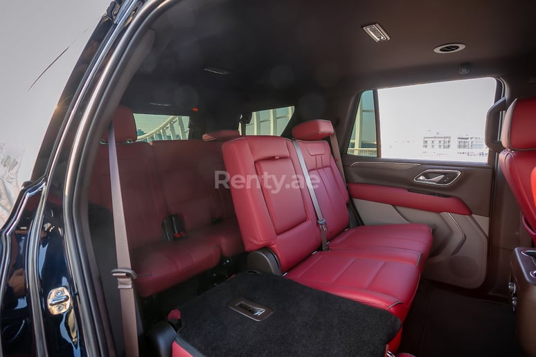 Chevrolet Tahoe (Purple), 2021 for rent in Abu Dhabi