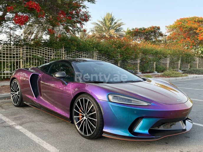 Mclaren GT (Purple), 2021 for rent in Dubai
