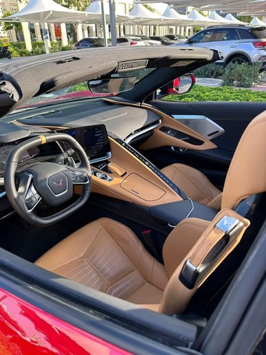 Chevrolet Corvette (Rood), 2023 te huur in Dubai