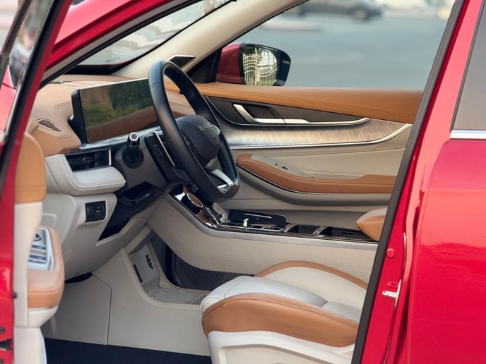 Exeed LX (Red), 2024 for rent in Dubai