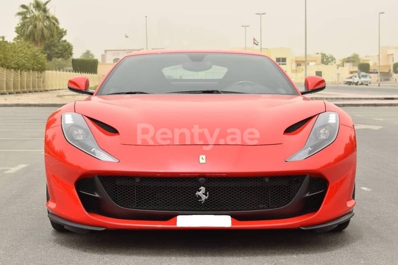 Ferrari 812 Superfast (Red), 2019 for rent in Dubai