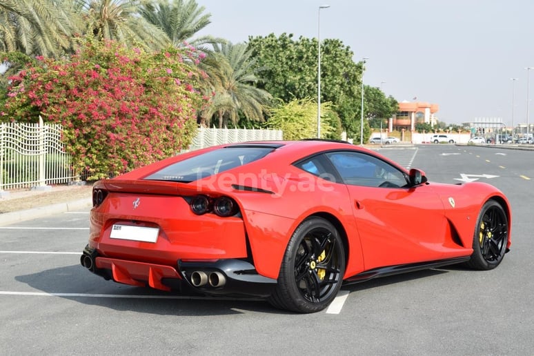Ferrari 812 Superfast (Red), 2019 for rent in Dubai