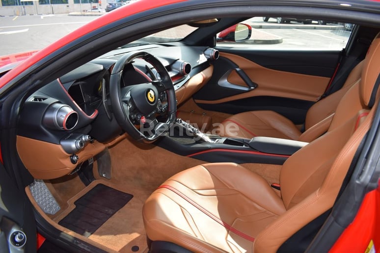 Ferrari 812 Superfast (Red), 2019 for rent in Dubai