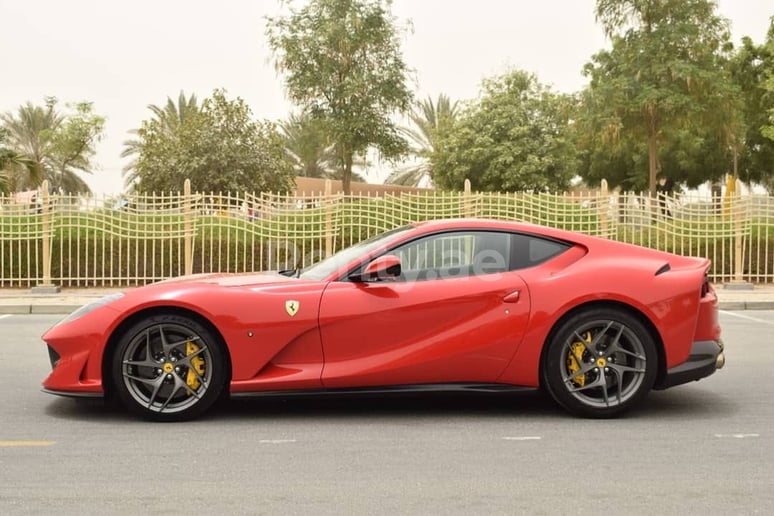 Ferrari 812 Superfast (Red), 2019 for rent in Dubai