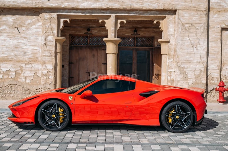 Ferrari F8 Tributo Spyder (Red), 2022 for rent in Dubai