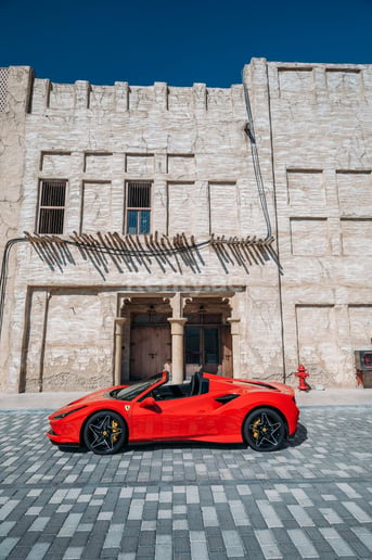 Ferrari F8 Tributo Spyder (Red), 2022 for rent in Dubai