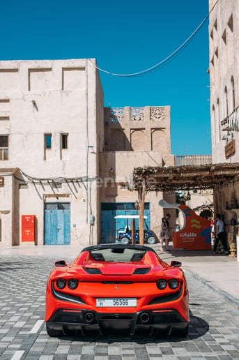 Ferrari F8 Tributo Spyder (Red), 2022 for rent in Dubai