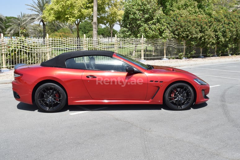 Maserati GranCabrio (Red), 2017 for rent in Dubai