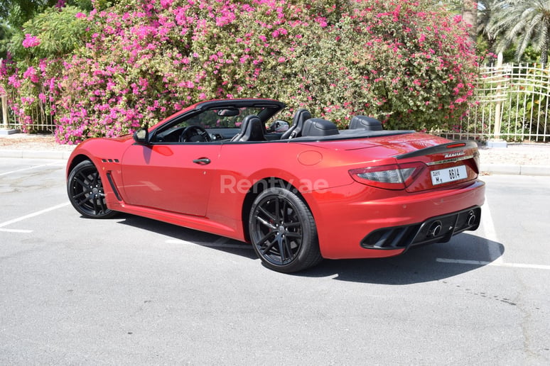 Maserati GranCabrio (Red), 2017 for rent in Dubai