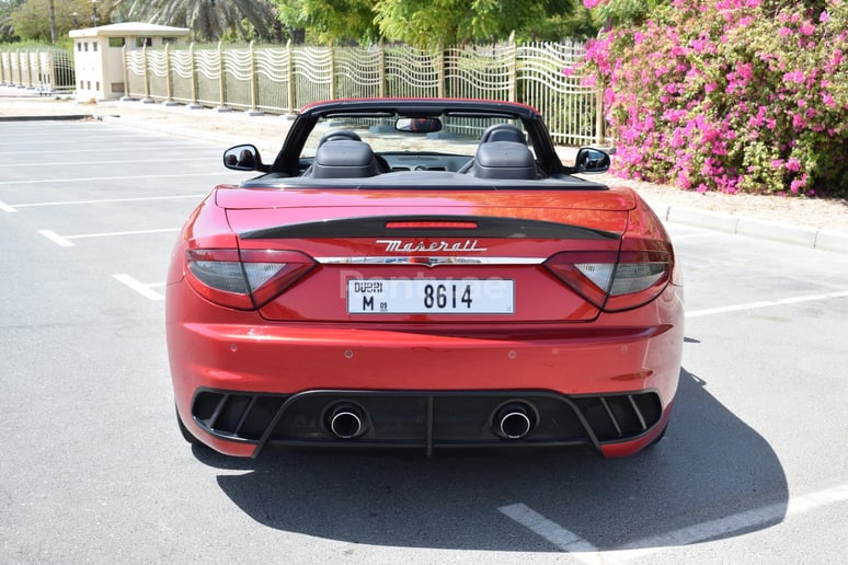 Maserati GranCabrio (Red), 2017 for rent in Dubai