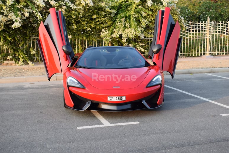 إيجار مكلارين 570S (أحمر), 2019 في دبي