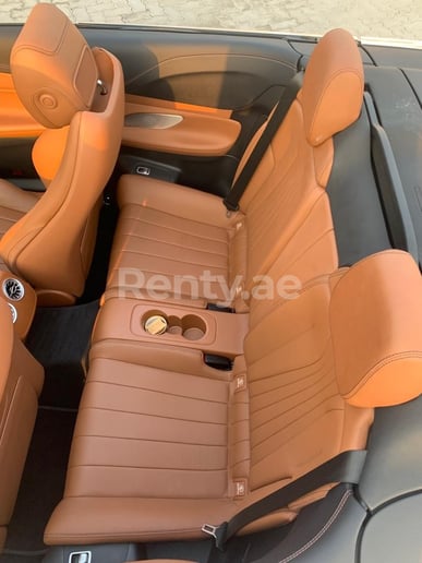 Mercedes E450 cabrio (Red), 2020 for rent in Dubai