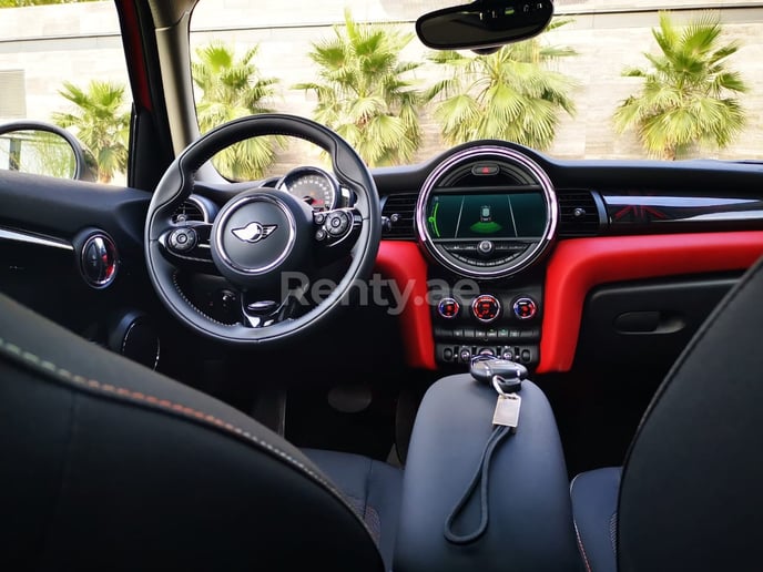 Mini Cooper (Red), 2019 for rent in Sharjah