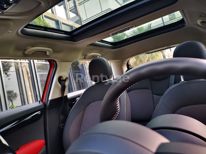Mini Cooper (Red), 2019 for rent in Sharjah