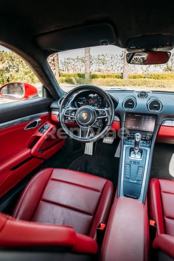 Porsche Cayman GTS (Red), 2021 for rent in Dubai