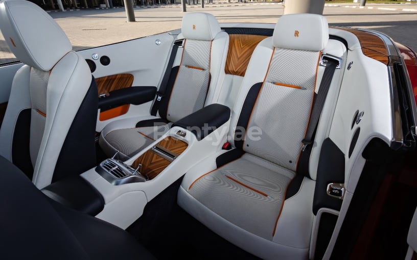Rolls Royce Dawn (Red), 2018 for rent in Abu Dhabi