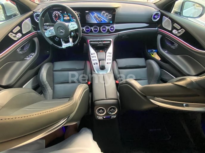 إيجار مرسيدس GT (الرمادي الفضي), 2021 في دبي