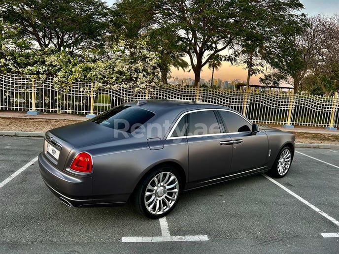 Rolls Royce Ghost (Silver Grey), 2020 for rent in Dubai