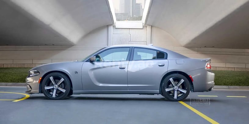 Dodge Charger V8 (Silver), 2021 for rent in Dubai