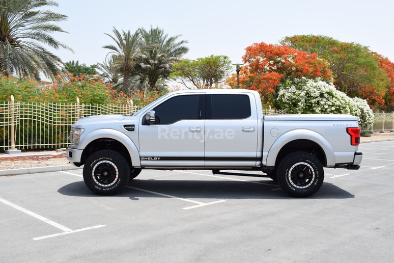 在迪拜 租 福特 F150 Shelby (银), 2018