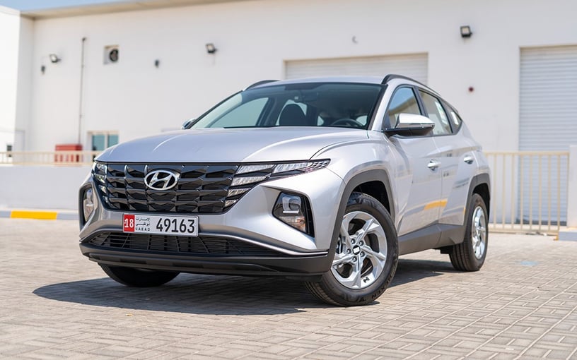 Hyundai Tucson (Silber), 2024  zur Miete in Ras Al Khaimah