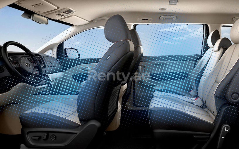 KIA Carnival (Silver), 2018 for rent in Dubai