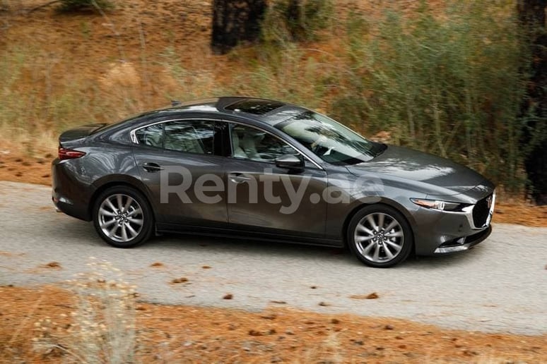 Mazda 3 (Silver), 2019 for rent in Dubai
