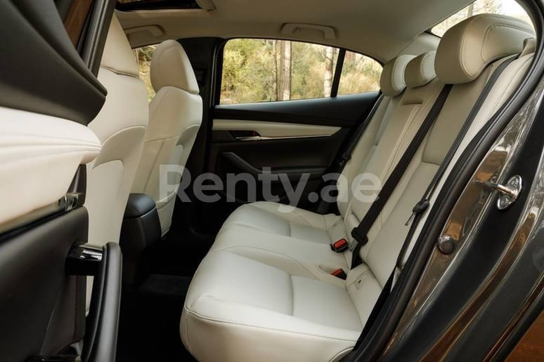 Mazda 3 (Silver), 2019 for rent in Dubai