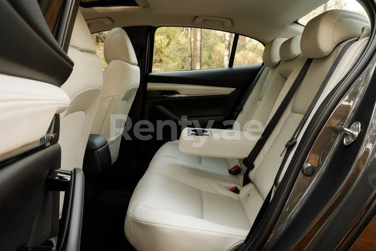 Mazda 3 (Silver), 2019 for rent in Dubai