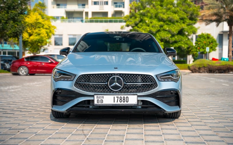 Mercedes CLA200 (Silver), 2025 for rent in Abu Dhabi