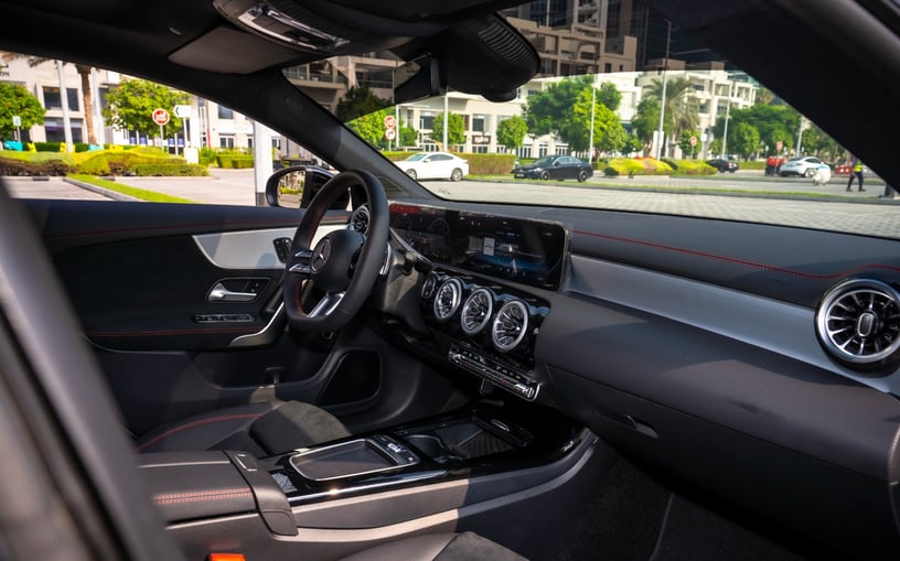 Mercedes CLA200 (Silver), 2025 for rent in Abu Dhabi