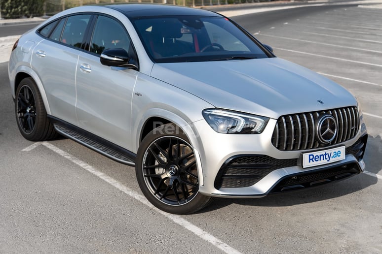 إيجار مرسيدس GLE63 (فضة), 2021 في دبي